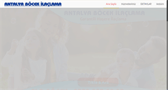 Desktop Screenshot of antalyabocekilaclama.org